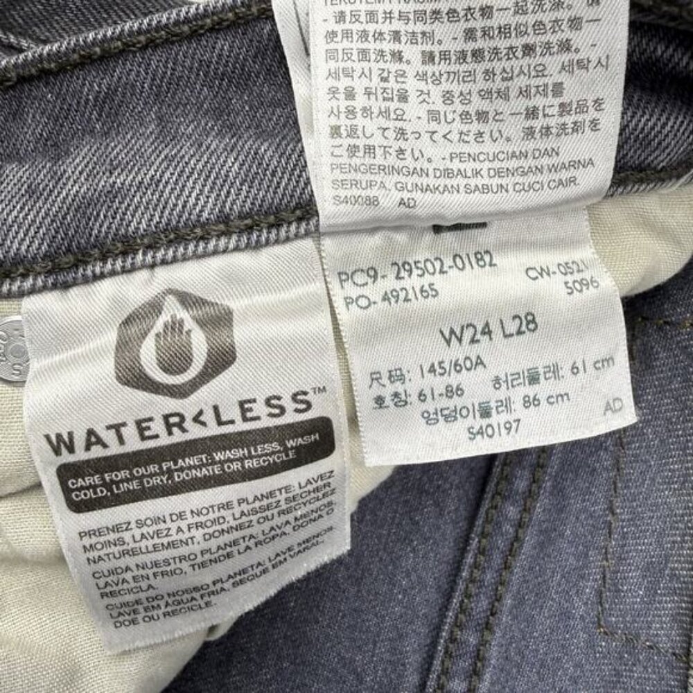 Levi’s 501 Premium Skinny Jean In Dark Side Of The Moon - Picture 5 of 8